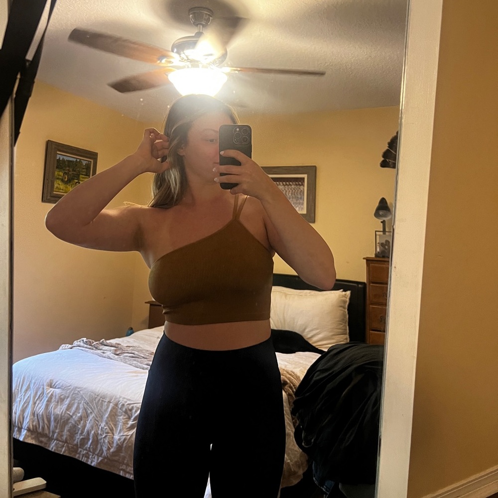 Aerie one shoulder bralette/sports bra